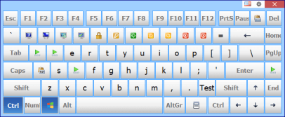 ‏‏لوحة المفاتيح على الشاشة