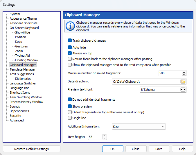 Clipboard Manager