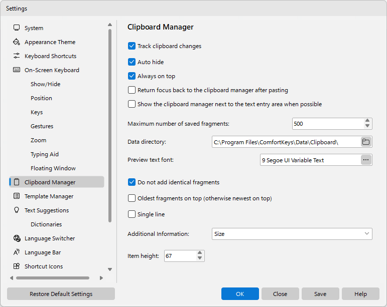 Clipboard Manager