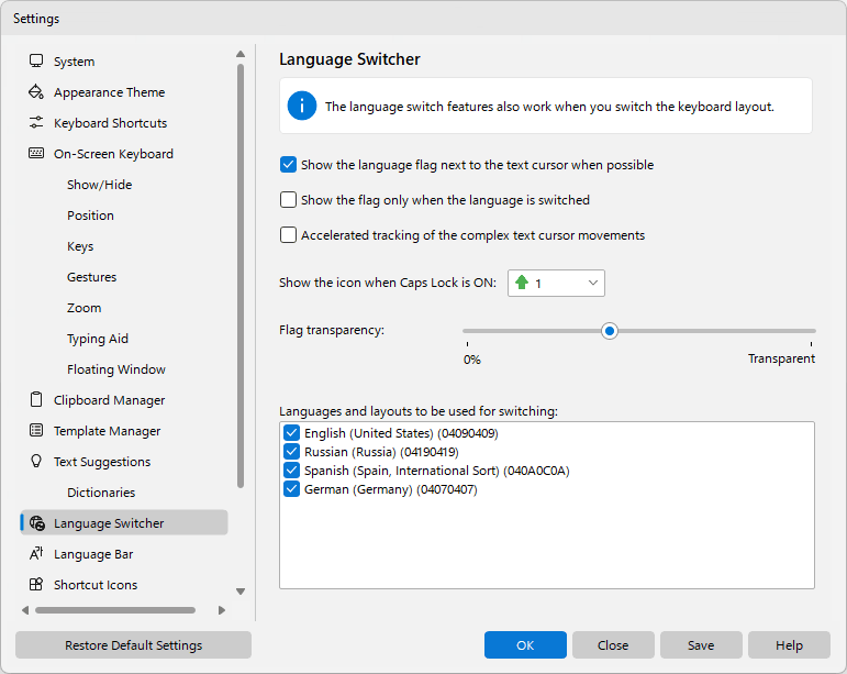 Language Switcher