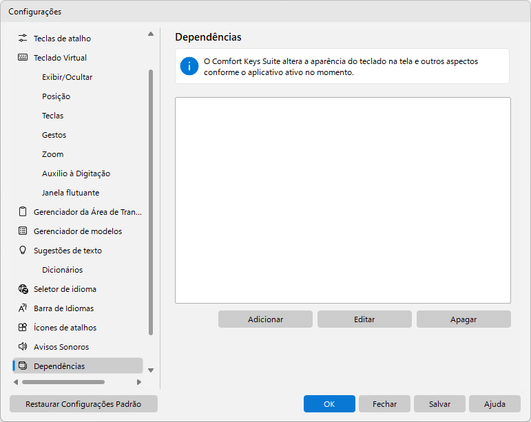 Dependências