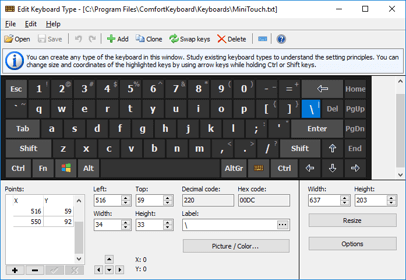 On-Screen Keyboard, Developer Support