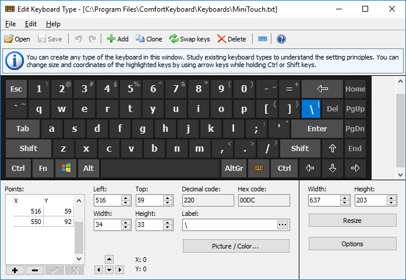 Teclado en pantalla Windows 10, Windows 11 | Comfort On-Screen Keyboard Pro