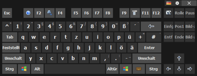 لفة المغمورة مفتاح كهربائي  On-Screen Keyboard for Windows 10, Windows 11 | Comfort On-Screen Keyboard  Pro