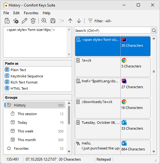Clipboard Manager